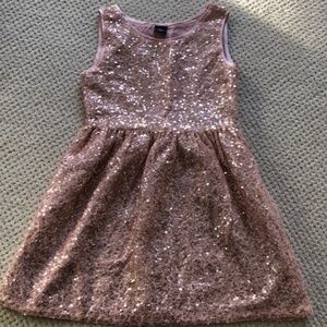 Kid's Gap Blush Sequin Dress